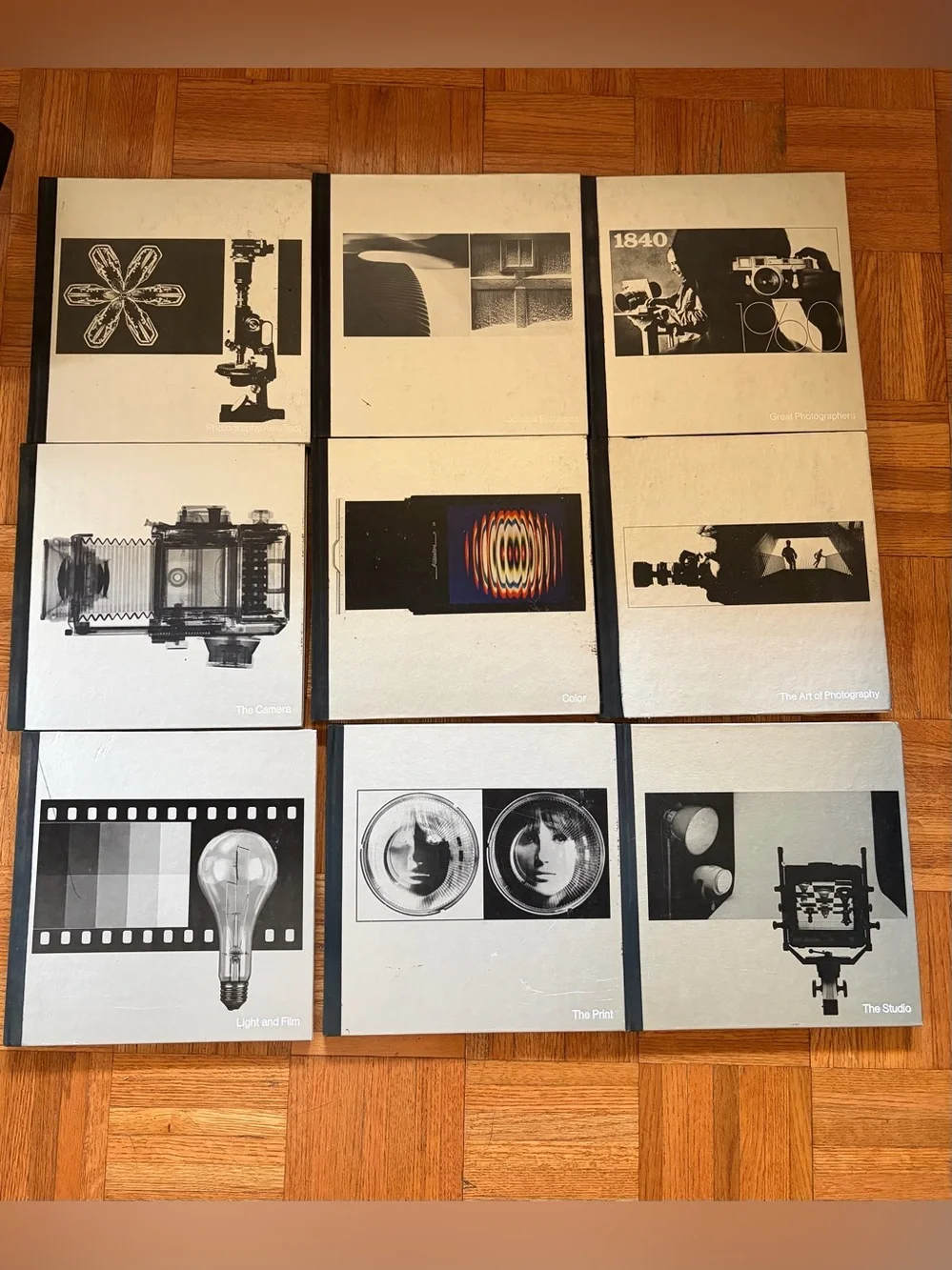 Vintage Time Life Library of Photography Books - Lot of 9 Hardcovers (1970s)